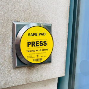 SAFE BUTTON™ | Circular Access Door Button Cover